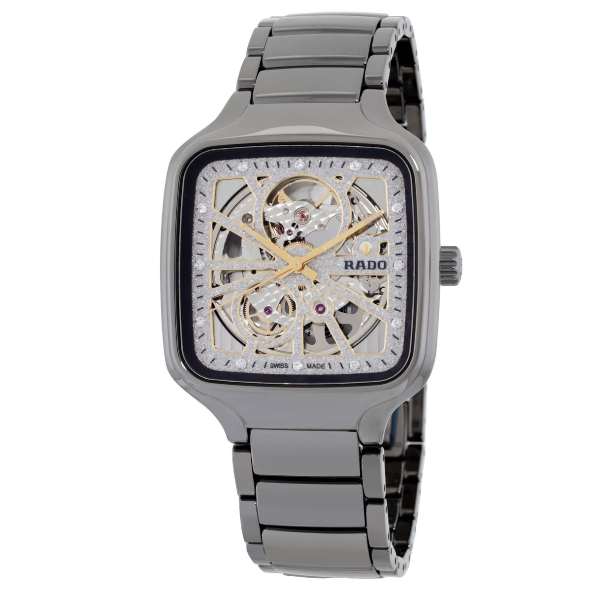 Rado True Square Open Heart Automatic Diamond Watch R27083722
