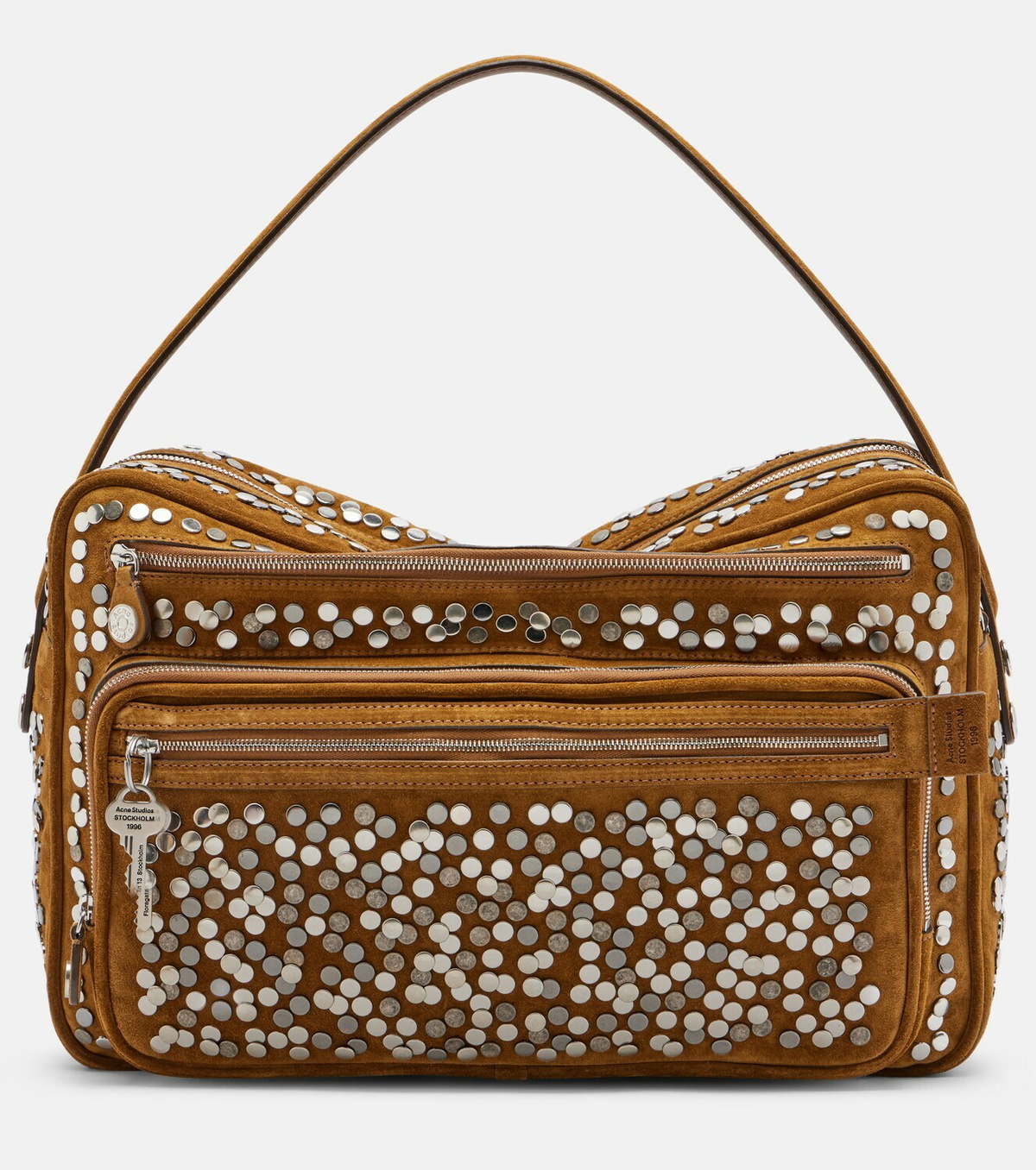 Acne Studios Camero Camera Large suede shoulder bag