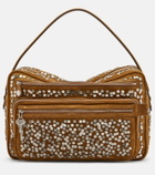 Acne Studios Camero Camera Large suede shoulder bag