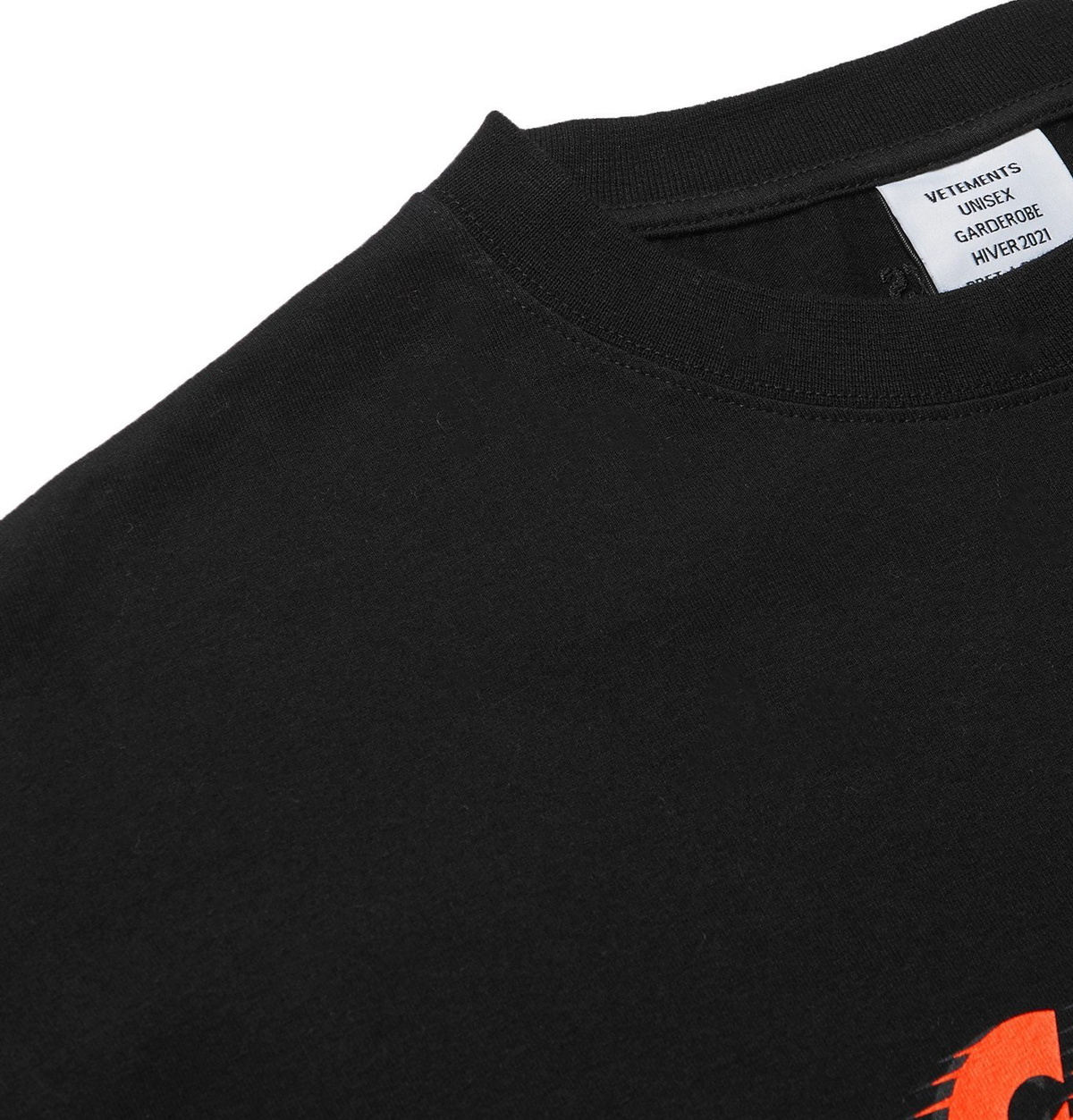 VETEMENTS GARDEROBE HIVER 2021 ホワイトシャツ VETEMENTS GARDEROBE HIVER 2021 ホワイトシャツ VETEMENTS
