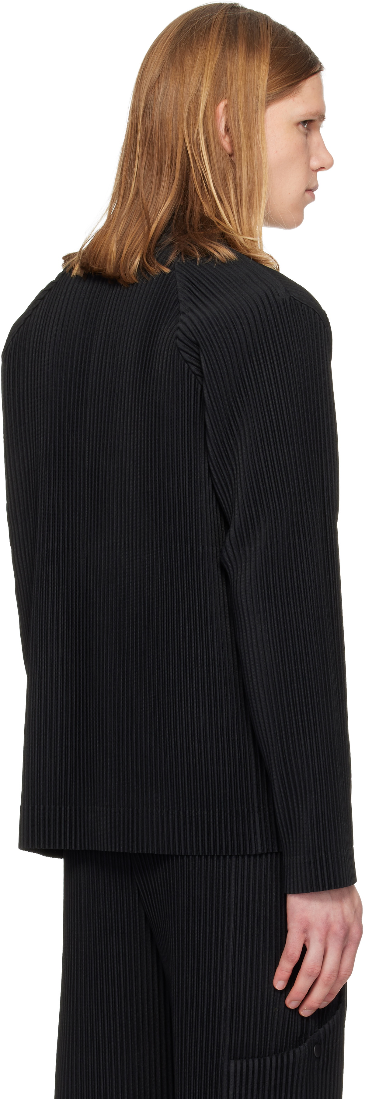 HOMME PLISSÉ ISSEY MIYAKE Black Quarry Jacket Homme Plisse Issey