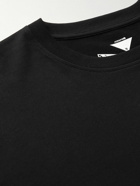 ACRONYM - Printed Layered Cotton-Jersey T-Shirt - Black