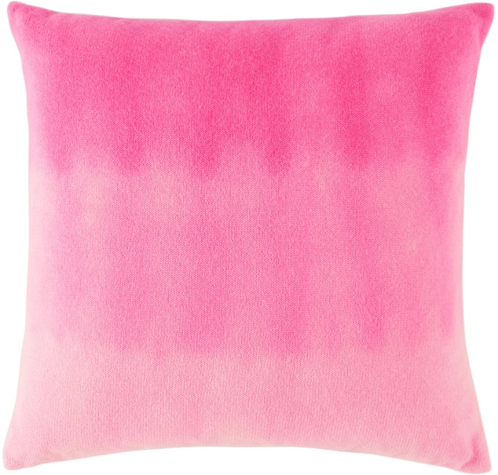 Photo: The Elder Statesman Pink Gradient Heavy Pillow