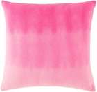 The Elder Statesman Pink Gradient Heavy Pillow