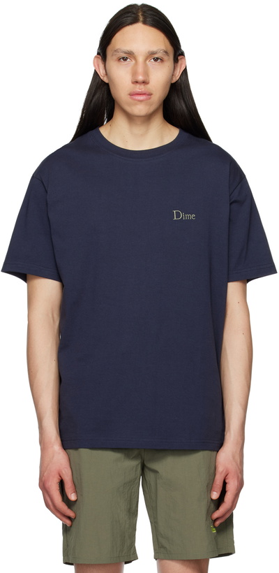 Photo: Dime Navy Classic T-Shirt