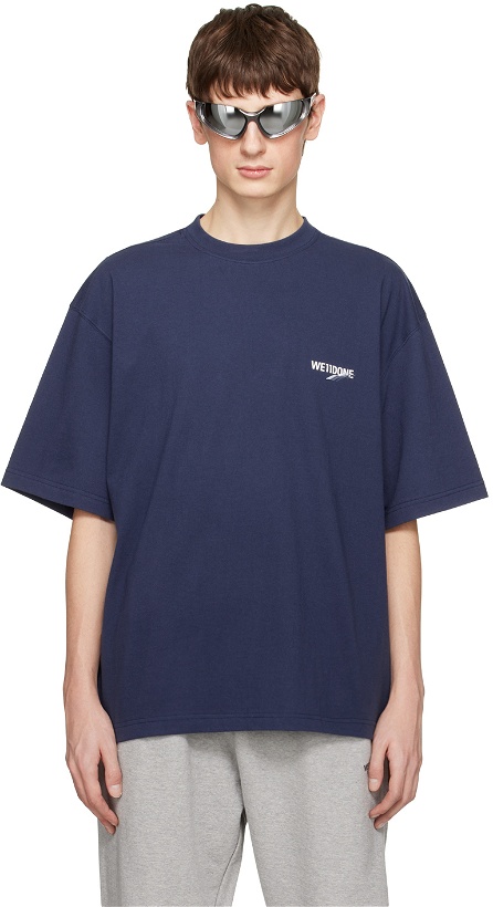 Photo: We11done Navy Wave T-Shirt