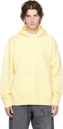 JW Anderson Yellow Logo Embroidery Hoodie