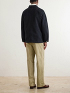 Drake's - Denim Chore Jacket - Black