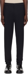 Theory Black Mayer Trousers