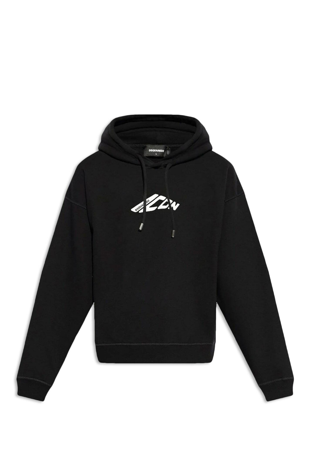 Dsquared2 Black 'Cherry Boy' Cool Fit Hoodie Dsquared2