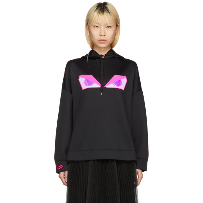 Photo: Fendi Black Bag Bugs Hoodie