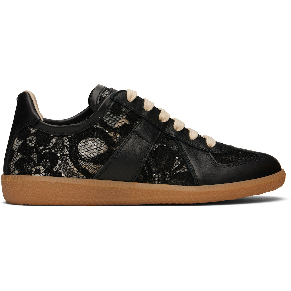 Maison Margiela Black Replica Sneakers