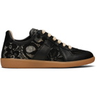 Maison Margiela Black Replica Sneakers
