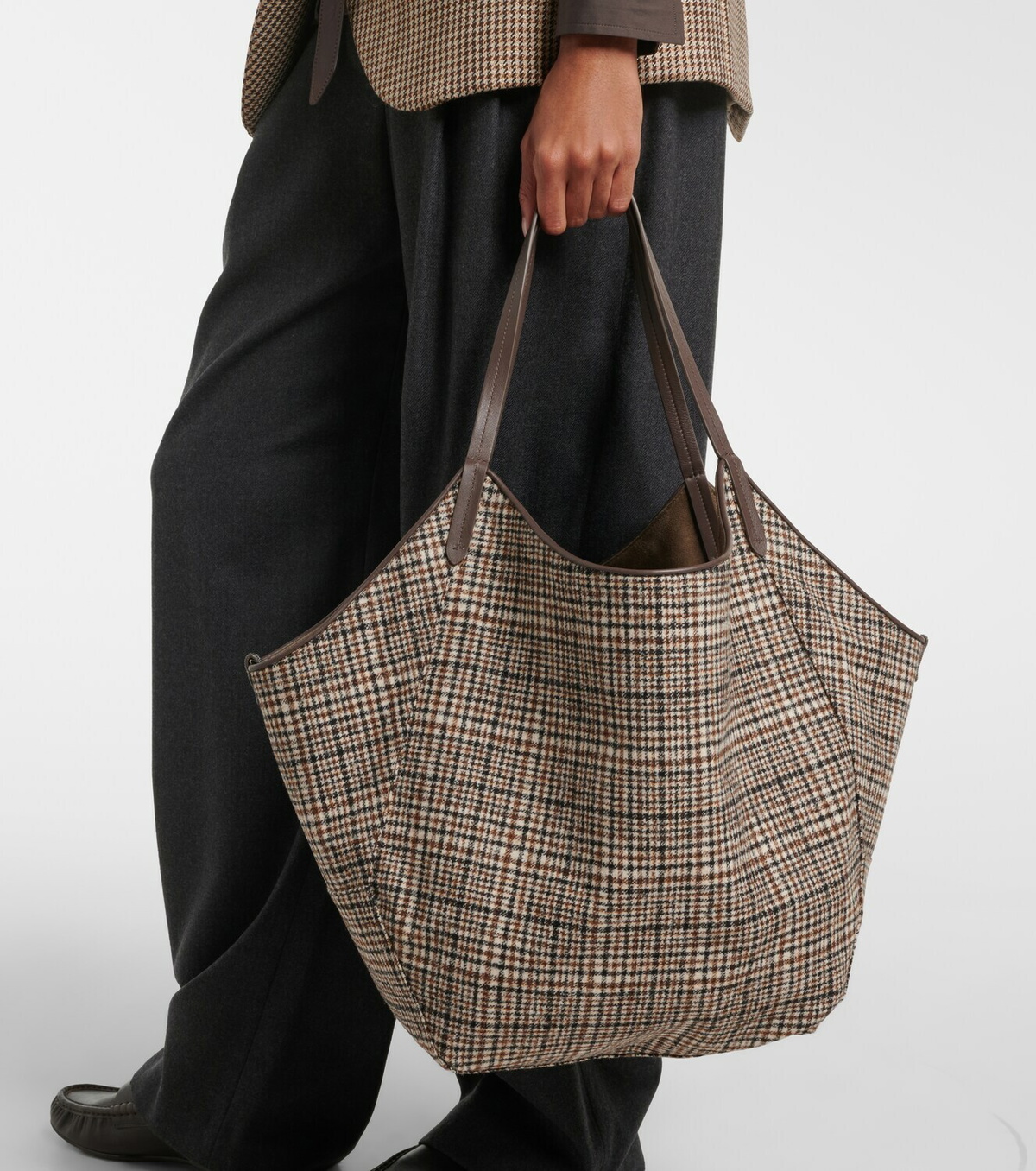 Brunello Cucinelli Medium suede tote bag