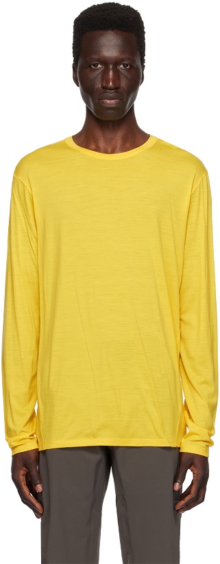 Photo: Veilance Yellow Frame Long Sleeve T-Shirt