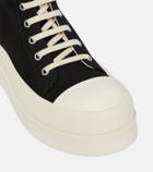 Rick Owens DRKSHDW denim high-top platform sneakers