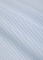 Canali Striped Cotton Shirt Blue