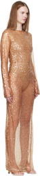 Paris Georgia Tan Thom Maxi Dress
