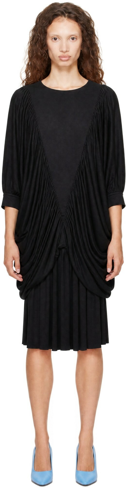 Nicklas Skovgaard Black Alisette Midi Dress