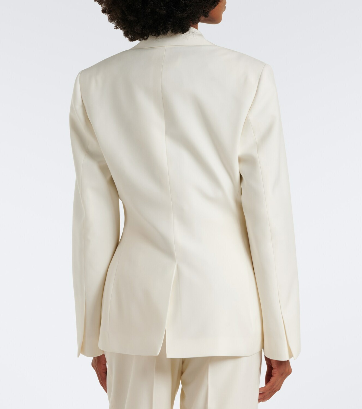 Róhe Double-breasted virgin wool blazer