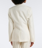 Róhe Double-breasted virgin wool blazer