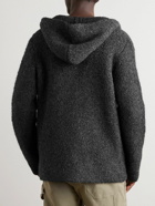 James Perse - Oversized Knitted Hooded Cardigan - Gray