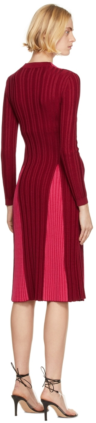 Partow Red Remy Mid-Length Dress
