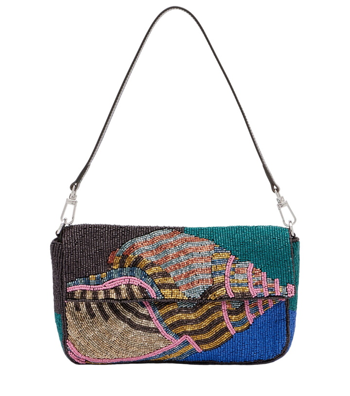 Photo: Staud Timmy beaded shoulder bag