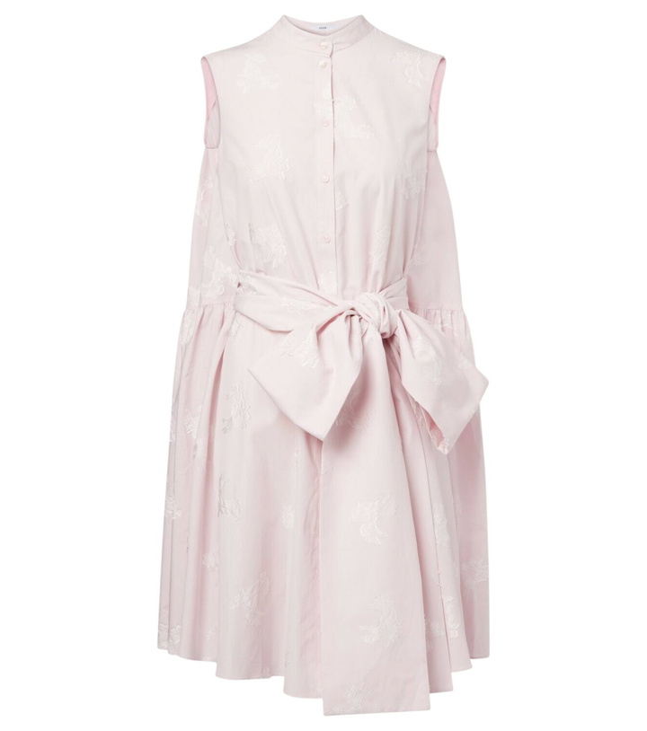 Photo: Erdem Bow-detail minidress