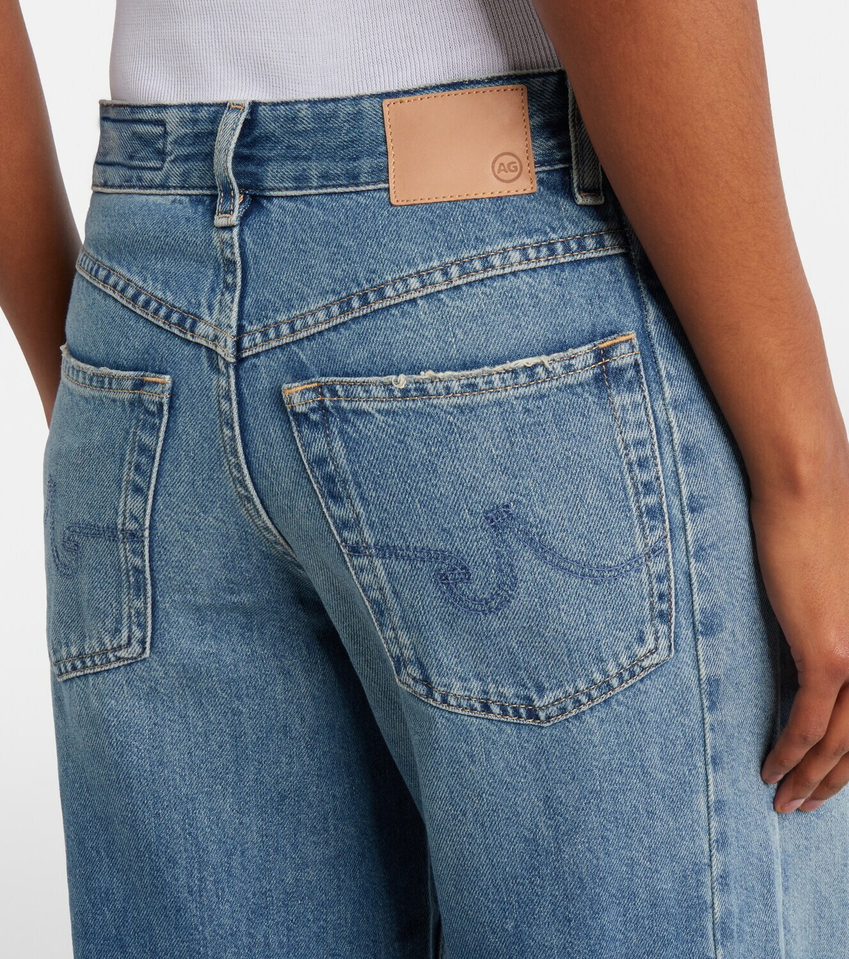 AG Jeans Jesolo wide-leg jeans