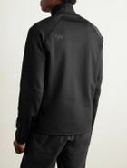 Aztech Mountain - Ajax Slim-Fit Stretch-Jersey Zip-Up Ski Base Layer - Black