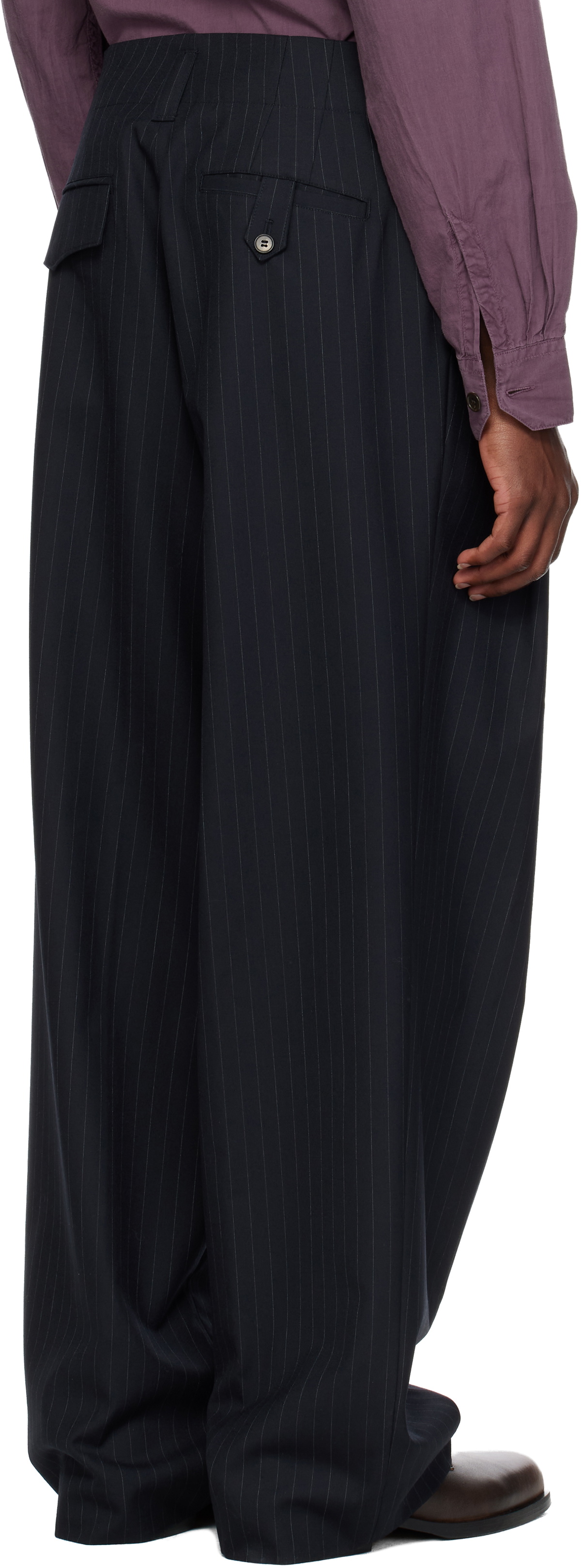 MMIC Navy Drop Trousers