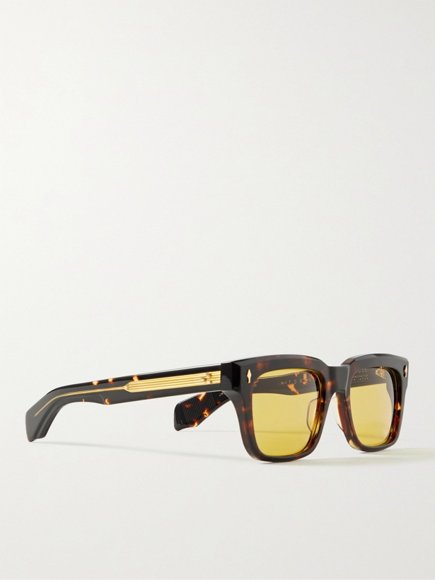 Photo: JACQUES MARIE MAGE - Torino Square-Frame Tortoiseshell Acetate Sunglasses - Brown