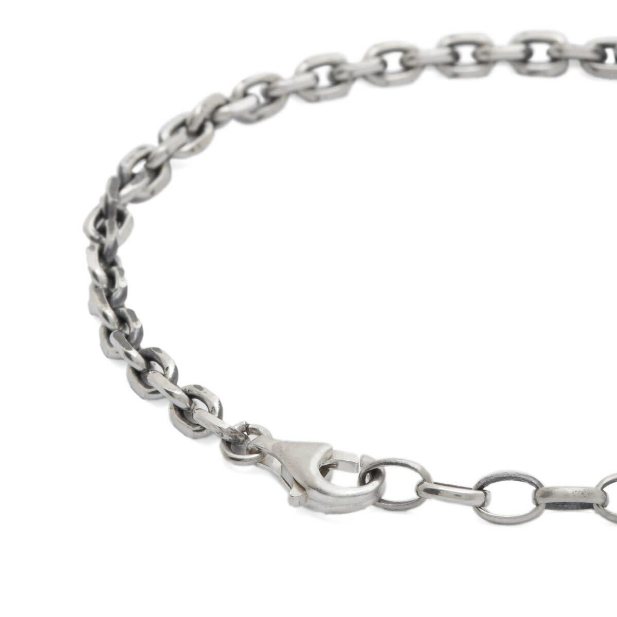 Serge DeNimes Men's Cable Bracelet in Silver 