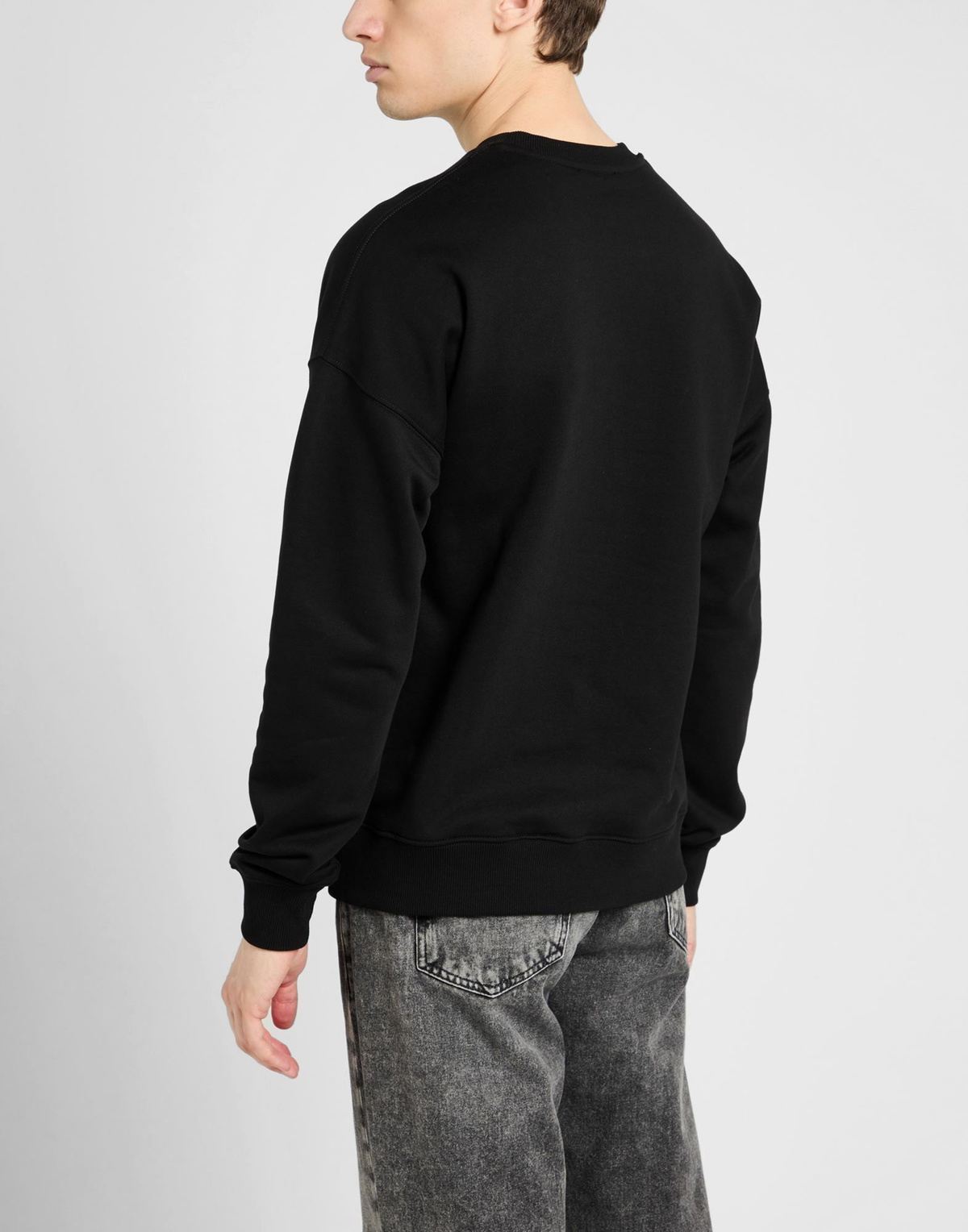 Diesel S-rob-doval-pj Mens Sweatshirt in Black