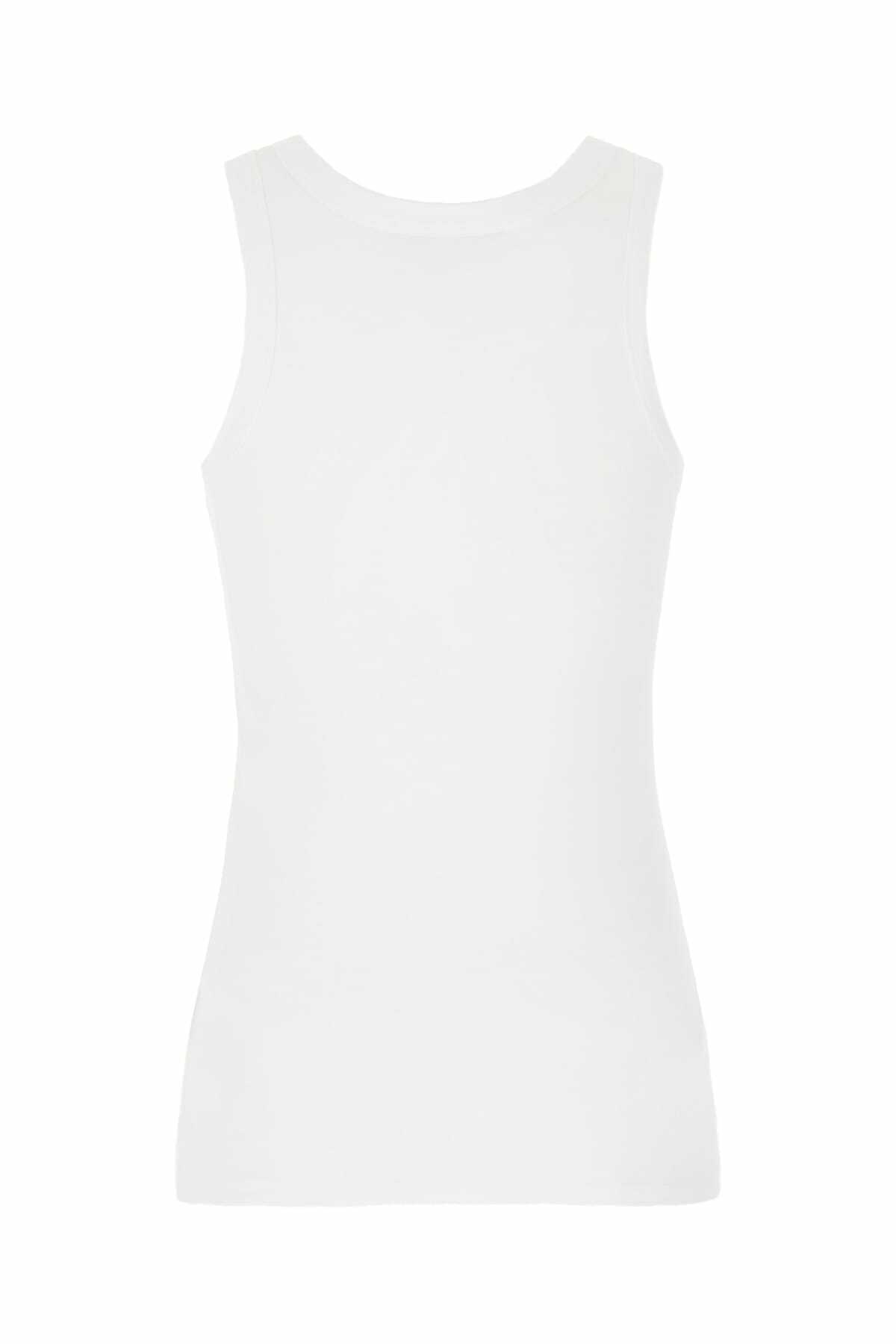 Raf Simons White Cotton Top