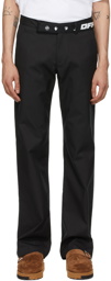 Off-White Black Industrial Belt Chino Trousers