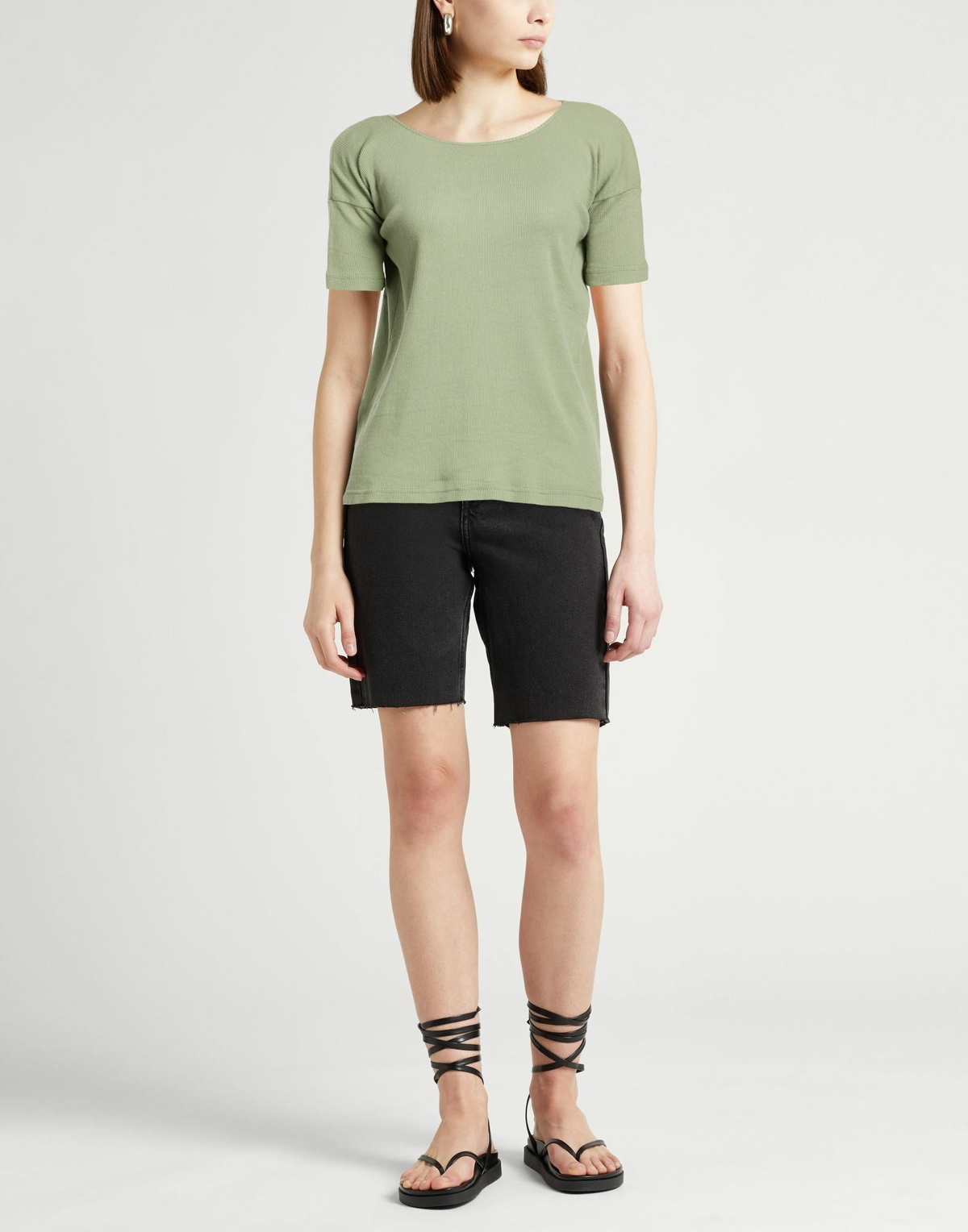 Crossley Womens T-shirt in Sage green