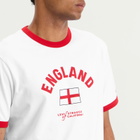 Levi's Men's England Retro Ringer T-Shirt in White