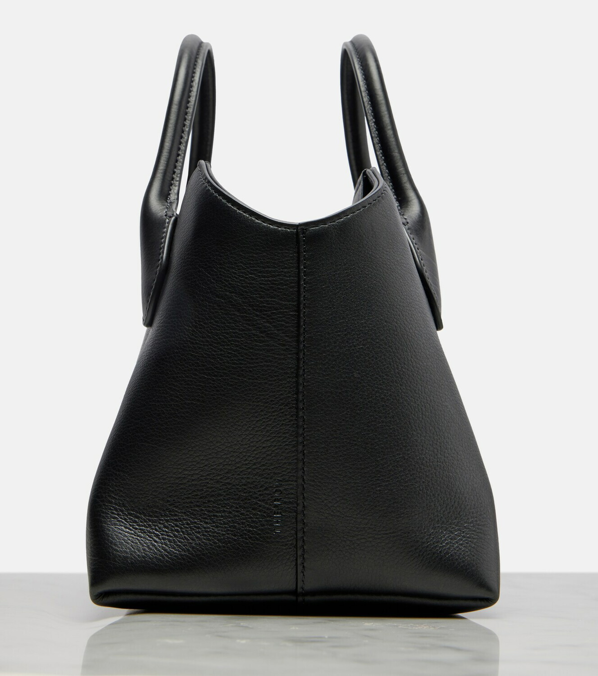 The Row Terrasse Medium leather top-handle bag