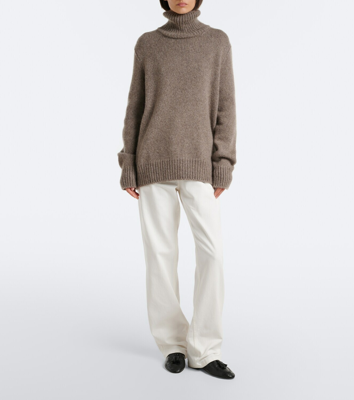 The Row Plira cashmere turtleneck sweater