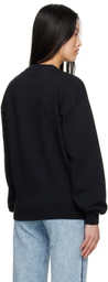 Nina Ricci Black Embroidered Sweatshirt