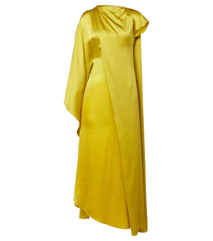 Photo: Roksanda Hiba caped silk gown