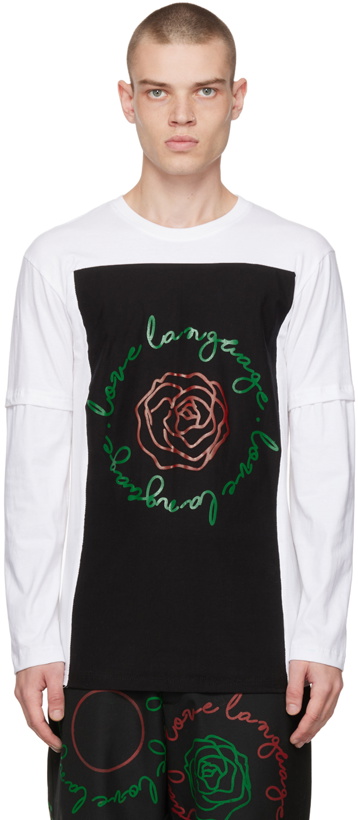 Photo: Bloke White 'Love Language' T-Shirt