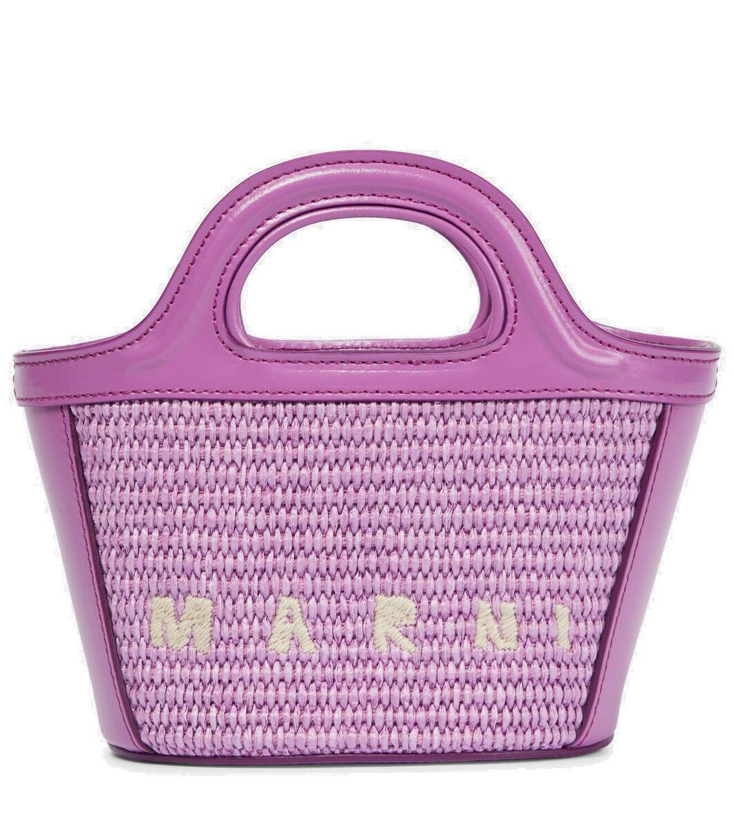 Marni Tropicalia Micro tote bag Marni Marni Tropicalia Micro tote bag Marni