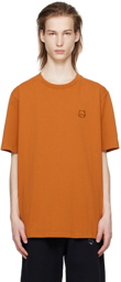 Maison Kitsuné Orange Bold Fox Head T-Shirt