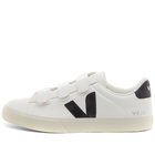 Veja Men's Recife Velcro Sneakers in Extra White/Black