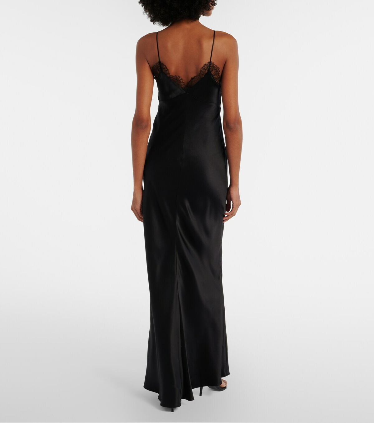 Nili Lotan Sylas silk satin gown