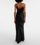 Nili Lotan Sylas silk satin gown