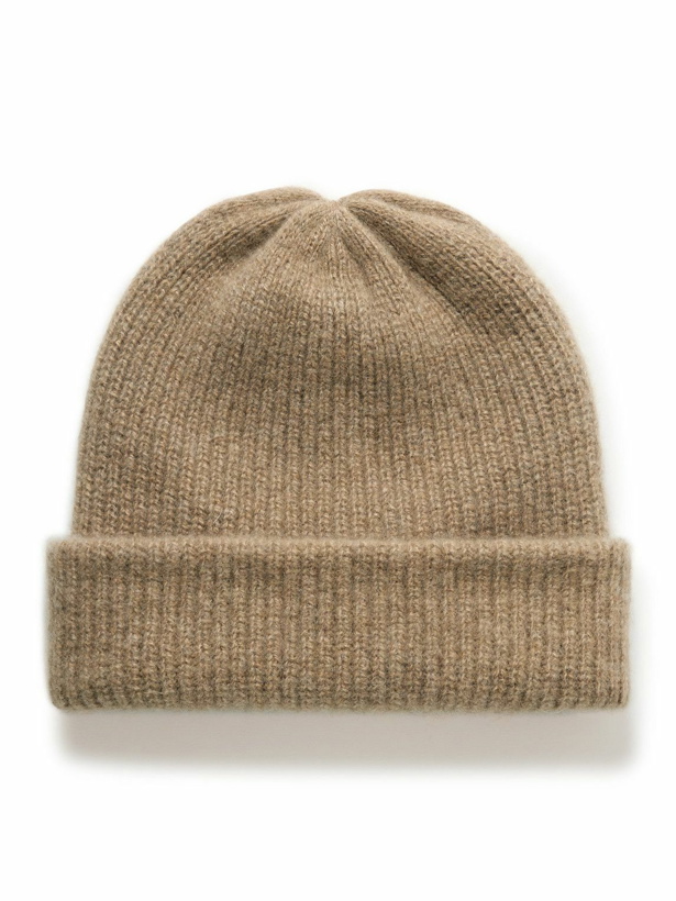 Photo: The Elder Statesman - Watchman Ribbed Cashmere Beanie